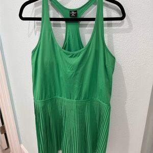 Green athletic dress